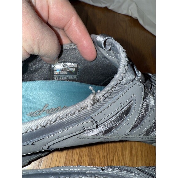 Skechers Womens Dream Come True 22406R Gray Casual Shoes Sneakers Size 8.5 - Picture 5 of 6